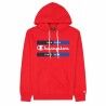 Felpa con Cappuccio Uomo Champion New York Rosso