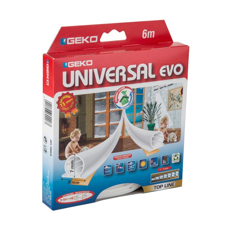 Nastro Adesivo Geko Bianco 6 m Nastro Adesivo Geko Bianco 6 m