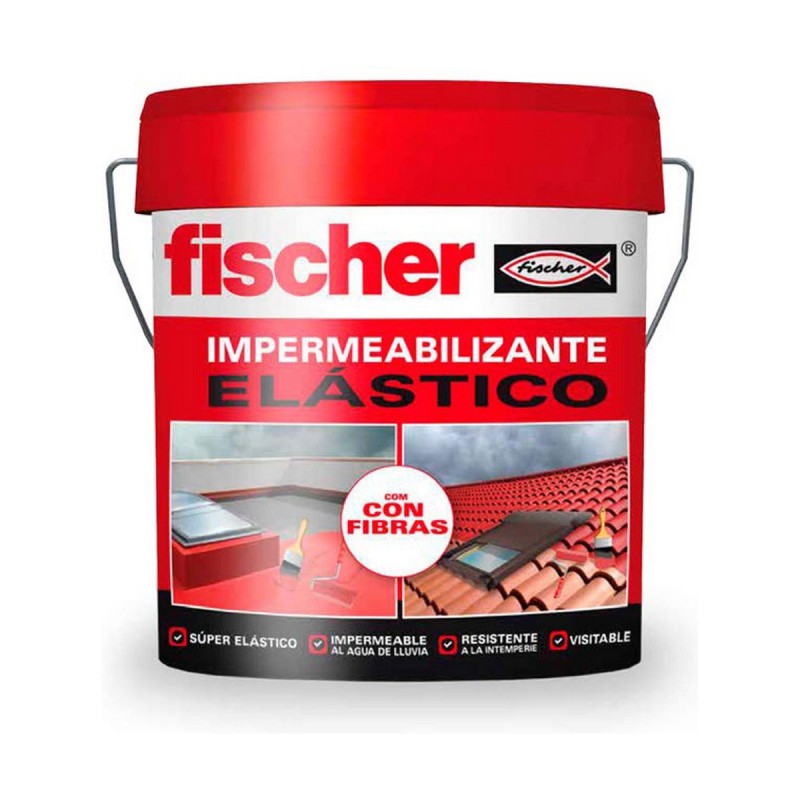 Impermeabilizzazione Fischer 547958 Bianco 4 L Impermeabilizzazione Fischer 547958 Bianco 4 L