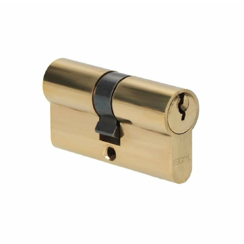 Cilindro EDM 85183 r13 Dorato Ottone Leva corta 60 x 30 x 17 mm Europeo Cilindro EDM 85183 r13 Dorato Ottone Leva corta 60 x 30 x 17 mm Europeo
