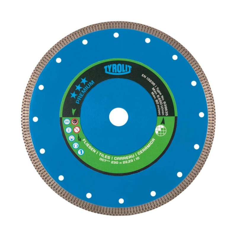 Disco da taglio Tyrolit Ø115 x 1,2 x 22,23 mm Disco da taglio Tyrolit Ø115 x 1,2 x 22,23 mm