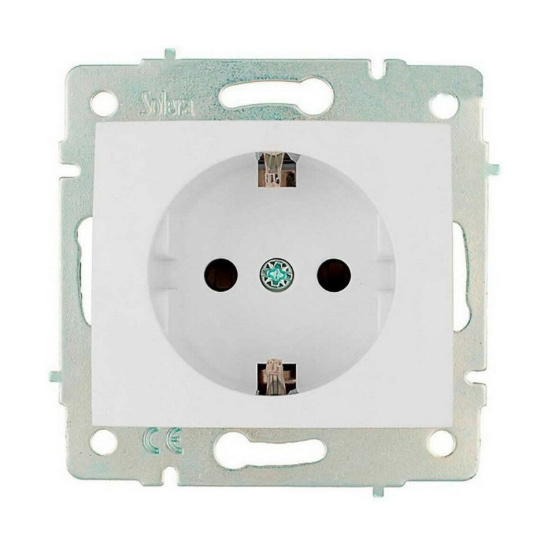 Base a innesto Solera erp60 Bipolare 250 V 16 A Incassato Base a innesto Solera erp60 Bipolare 250 V 16 A Incassato