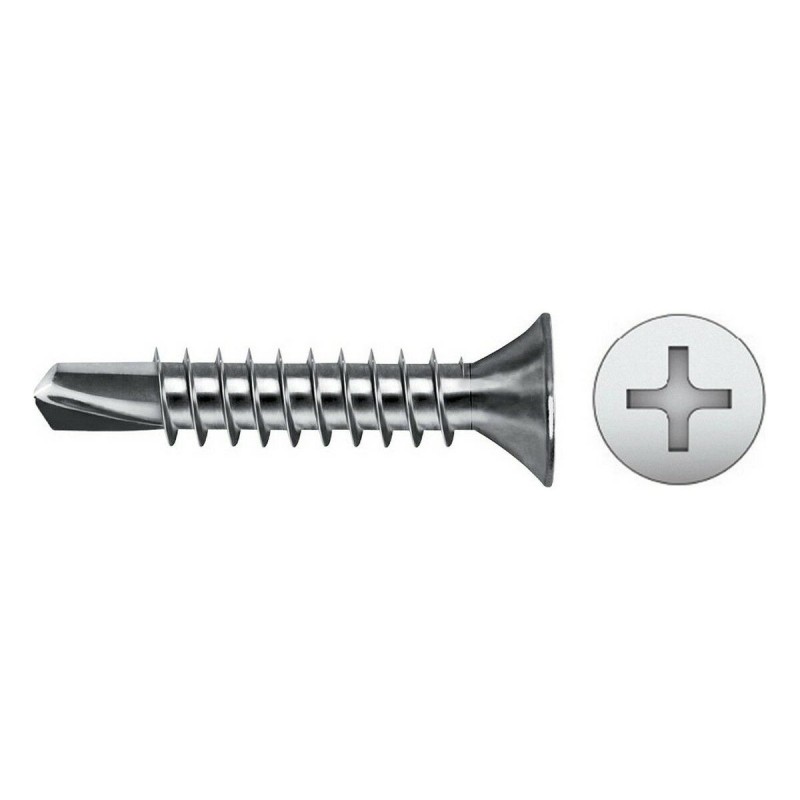 Vite autofilettante CELO 5,5 X 38 mm 5,5 x 38 mm 250 Unità Zincato Svasata Vite autofilettante CELO 5,5 X 38 mm 5,5 x 38 mm 250 Unità Zincato Svasata