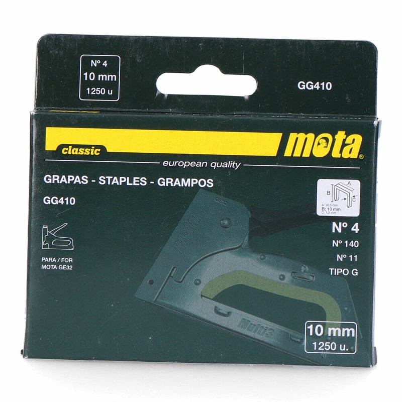 Spille Mota gg410 1000 Unidades 10 mm Nº 4 Spille Mota gg410 1000 Unidades 10 mm Nº 4
