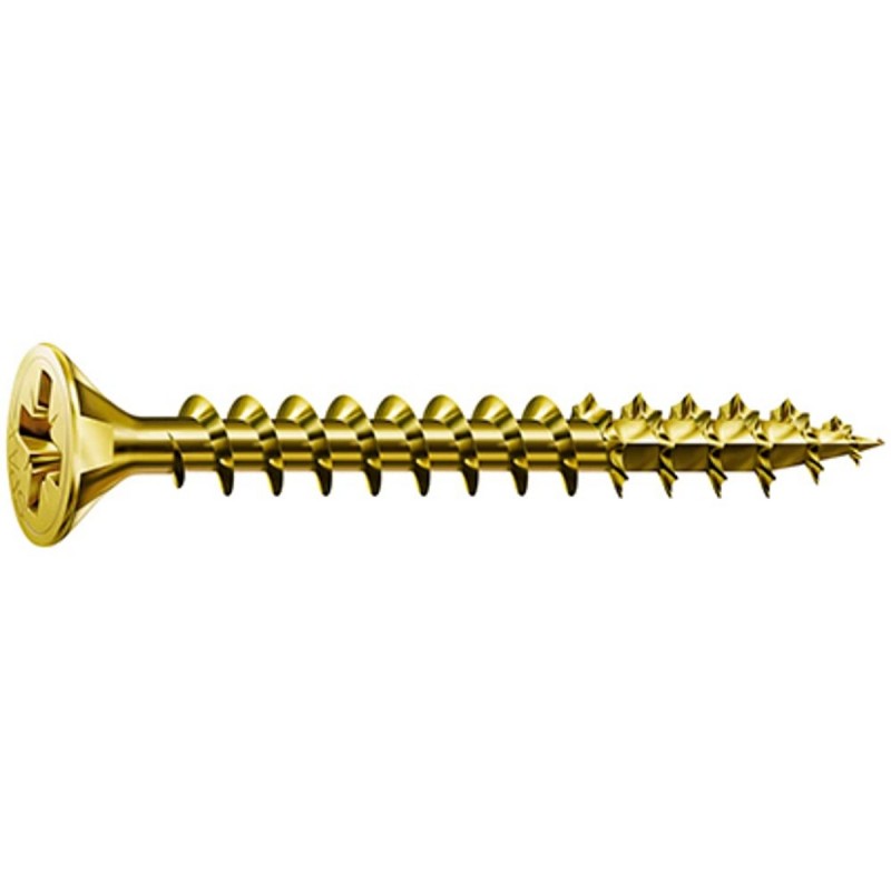 Scatola a viti SPAX Yellox Legno Testa piatta 50 Pezzi (5 x 80 mm) Scatola a viti SPAX Yellox Legno Testa piatta 50 Pezzi (5 x 80 mm)
