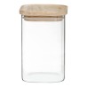 Set di 4 Barattoli Secret de Gourmet Cucina Impilabile Vetro