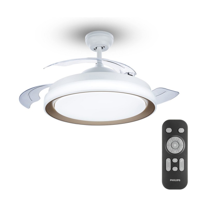 Ventilatore da Soffitto con Luce Philips Atlas Dorato 35 W 28 W 4500 Lm (2700 K) Ventilatore da Soffitto con Luce Philips Atlas Dorato 35 W 28 W 4500 Lm (2700 K)
