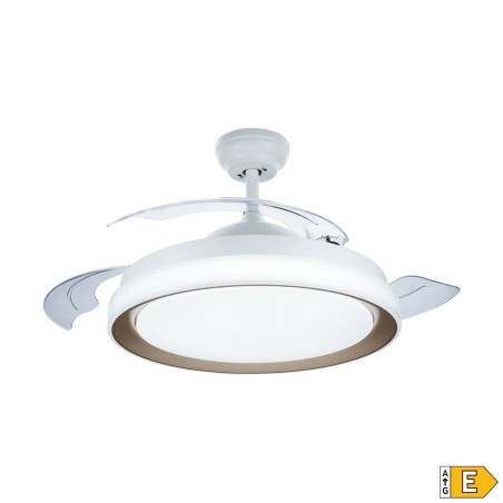 Ventilatore da Soffitto con Luce Philips Atlas Dorato 35 W 28 W 4500 Lm (2700 K)