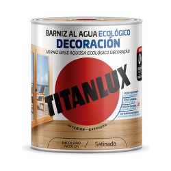 Vernice all'acqua Titanlux m21100034 750 ml Incolore Raso
