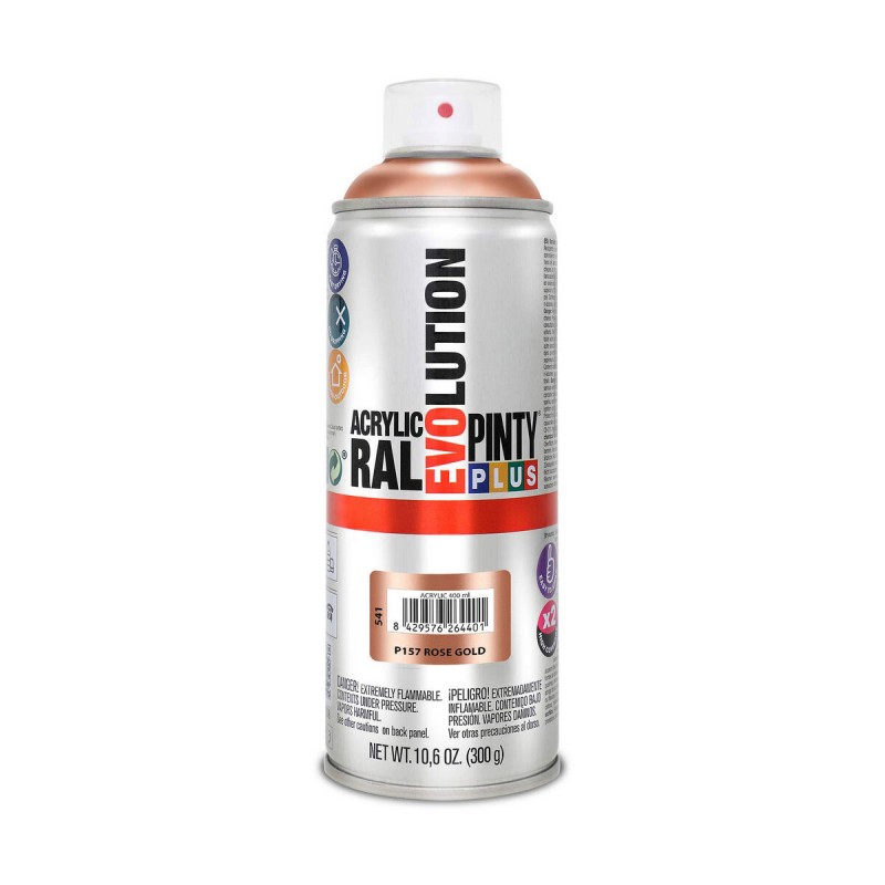 Vernice spray Pintyplus Evolution P157 400 ml Oro rosa Vernice spray Pintyplus Evolution P157 400 ml Oro rosa