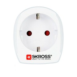 Adattatore di Corrente Skross 1500230-E Europeo Regno Unito
