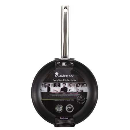Padella Masterpro Q2529 Nero Ø 30 cm Alluminio Forgiato