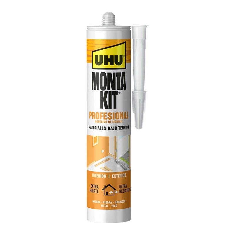 Sigillante/Adesivo UHU 6310640 Montakit Professionale Bianco 350 g Sigillante/Adesivo UHU 6310640 Montakit Professionale Bianco 350 g