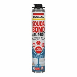 Schiuma Soudal SoudaBond Turbo Poliuretano Pistola 750 ml