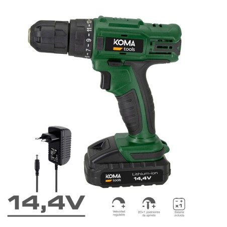 Trapano con cacciavite Koma Tools 22 Nm