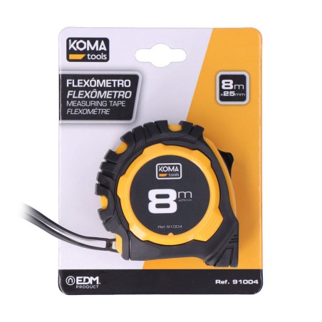 Metro a Nastro Koma Tools Standard ABS 8 m x 25 mm