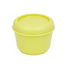Contenitore per Conservare gli Alimenti Milan Sunset Giallo Plastica Rotondo 250 ml Ø 10 x 7 cm