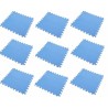 Tappeto di protezione per piscine rimovibili 50 x 50 cm (9 Unità)
