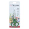 Forbici da Elettricista 3 Claveles 5" Acciaio inossidabile 12,7 cm Dritto