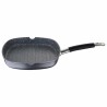 Griglia Masterpro BGMP-3287-BK Alluminio Alluminio Forgiato Ø 28 cm 28 x 28 x 4,5 cm (4 Pezzi)