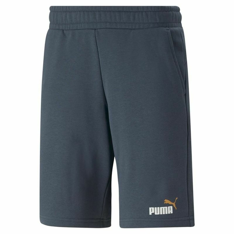 Pantaloni Corti Sportivi da Uomo Puma Puma Essentials+ 2 Cols Grigio scuro Pantaloni Corti Sportivi da Uomo Puma Puma Essentials+ 2 Cols Grigio scuro