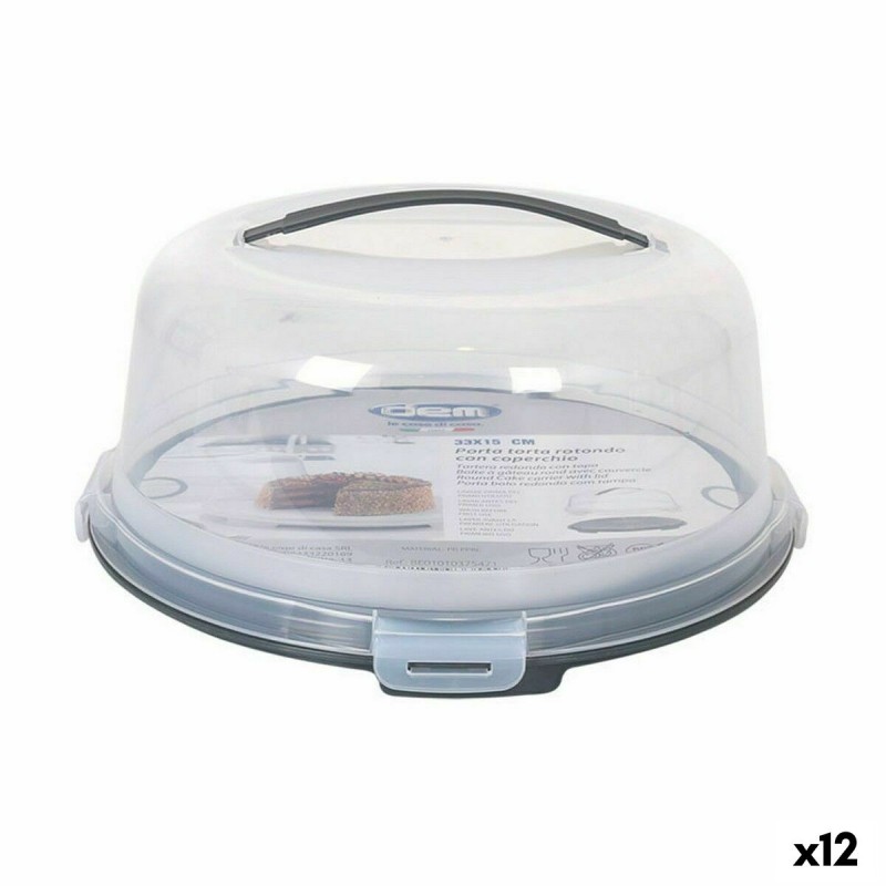 Porta torta Dem Con maniglia 33 x 15 cm (12 Unità) Porta torta Dem Con maniglia 33 x 15 cm (12 Unità)