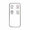 Telecomando per ventilatore (aria condizionata) EDM 33529 33527 Bianco Ricambio