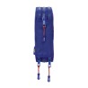 Plumier Triplo F.C. Barcelona 24/25 Rosso Granato Blu Marino 12,5 x 19,5 x 5,5 cm 36 Pezzi