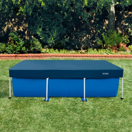Copertura per piscina Intex Blu Marino 260 x 30 x 160 cm Rettangolare (6 Unità)