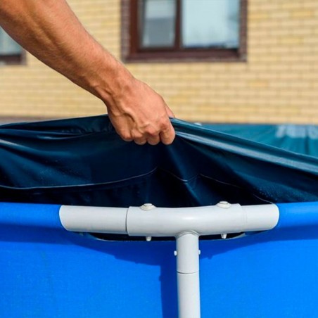 Copertura per piscina Intex Blu Marino 260 x 30 x 160 cm Rettangolare (6 Unità)