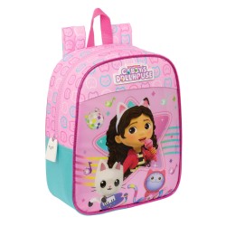 Zaino Scuola Gabby's Dollhouse Party 22 x 27 x 10 cm