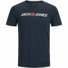 Maglia a Maniche Corte Uomo Jack & Jones ecorp Old Logo
