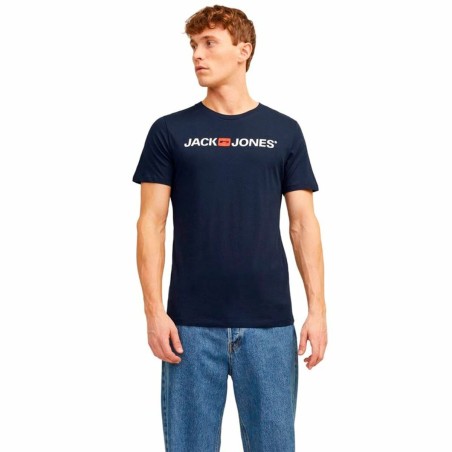 Maglia a Maniche Corte Uomo Jack & Jones ecorp Old Logo