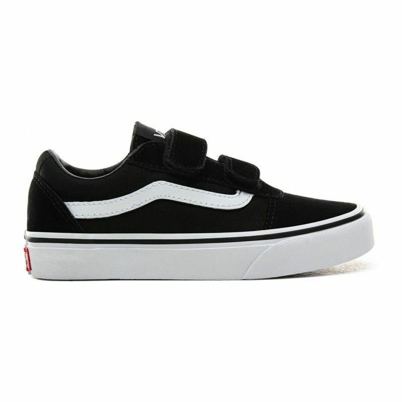 Scarpe da Tennis Casual Bambino Vans Ward V Nero Velcro Scarpe da Tennis Casual Bambino Vans Ward V Nero Velcro
