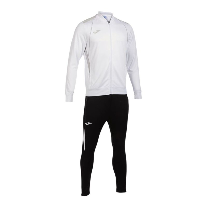 Tuta da Bambini Joma Sport Championship VII Nero Grigio 2 Pezzi Tuta da Bambini Joma Sport Championship VII Nero Grigio 2 Pezzi