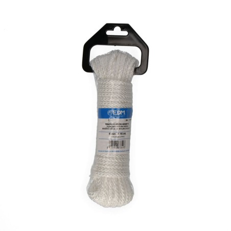 Corda intrecciata EDM 87849 Bianco Nylon 15 m