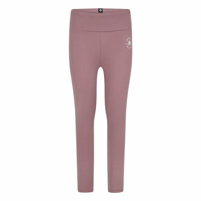 Leggings Sportivi per Bambini Converse Chuck Patch Salmone