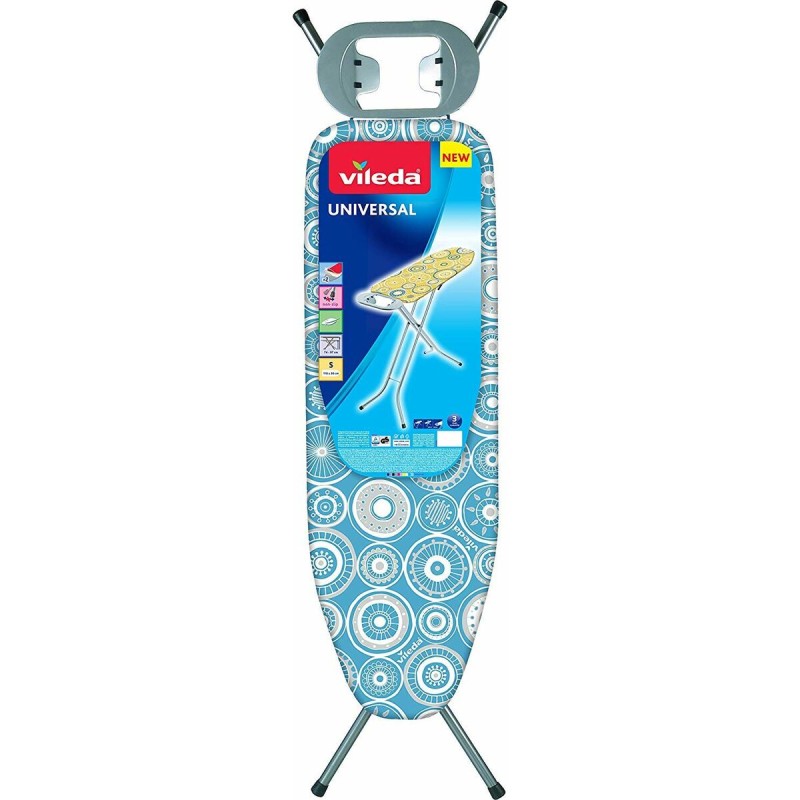 Asse da Stiro Vileda Azzurro Acciaio 110 x 30 cm Universale Asse da Stiro Vileda Azzurro Acciaio 110 x 30 cm Universale
