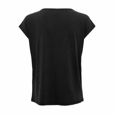 Maglia a Maniche Corte Donna Only Onlfree Life Mod.V-Neck Nero