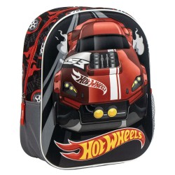 Zaino Scuola Hot Wheels Grigio 25,0 x 31,0 x 10,0 cm
