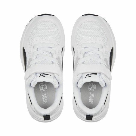 Scarpe da Tennis Casual Bambino Puma Trinity Lite Ac+ Ps Bianco