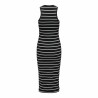 Vestito Only Onlbelfast Stripe Nero