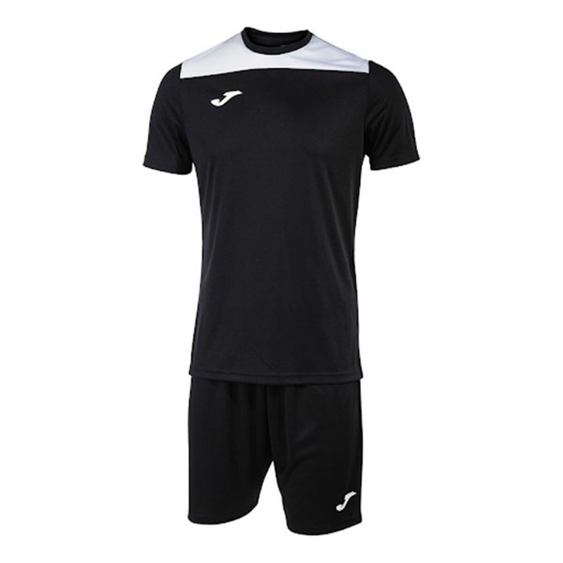 Completo Sportivo per Adulti Joma Sport PhoenIX II Nero Multicolore 12-14 Anni 2 Pezzi Completo Sportivo per Adulti Joma Sport PhoenIX II Nero Multicolore 12-14 Anni 2 Pezzi