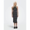 Vestito Only Onlbelfast Stripe Nero