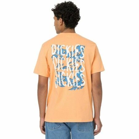 Maglia a Maniche Corte Dickies Creswell Arancio Uomo