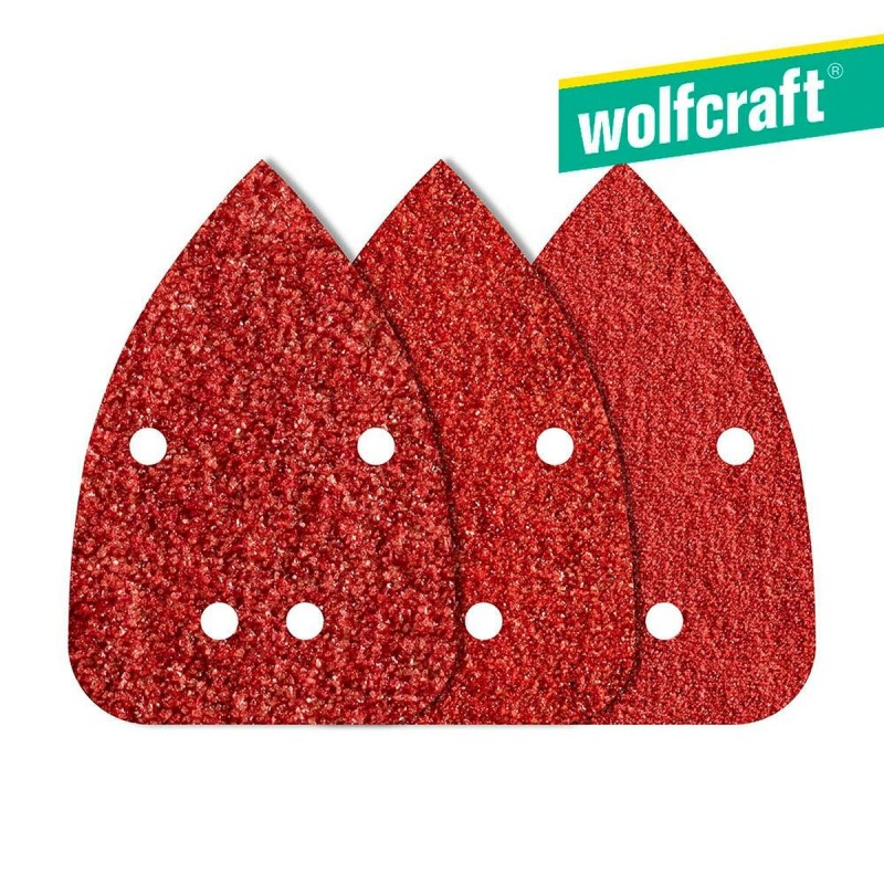 Carta vetrata Wolfcraft 1756000 80/120/240 g (9,6 x 13,6 cm) Carta vetrata Wolfcraft 1756000 80/120/240 g (9,6 x 13,6 cm)
