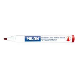 Pennarelli Milan Lavagna bianca 12 Unità Rosso PVC
