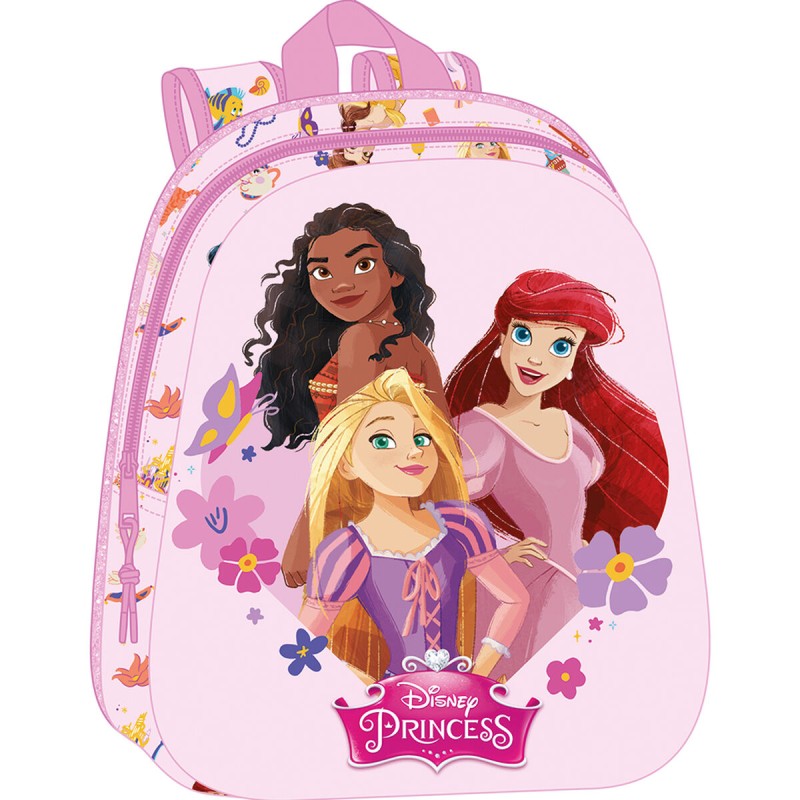 Zaino Scuola Disney Princess Rosa 27 x 33 x 10 cm Zaino Scuola Disney Princess Rosa 27 x 33 x 10 cm