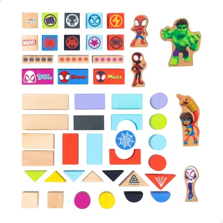 Puzzle di Legno per Bambini Spidey Amazing Friends