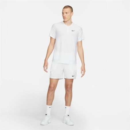 Polo a Maniche Corte Uomo Nike Court Dri-Fit Advantage Bianco